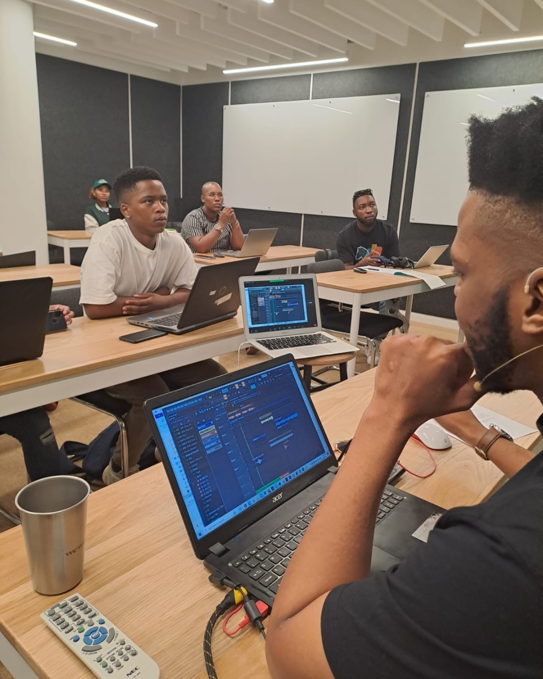 RISE Academy classroom learning