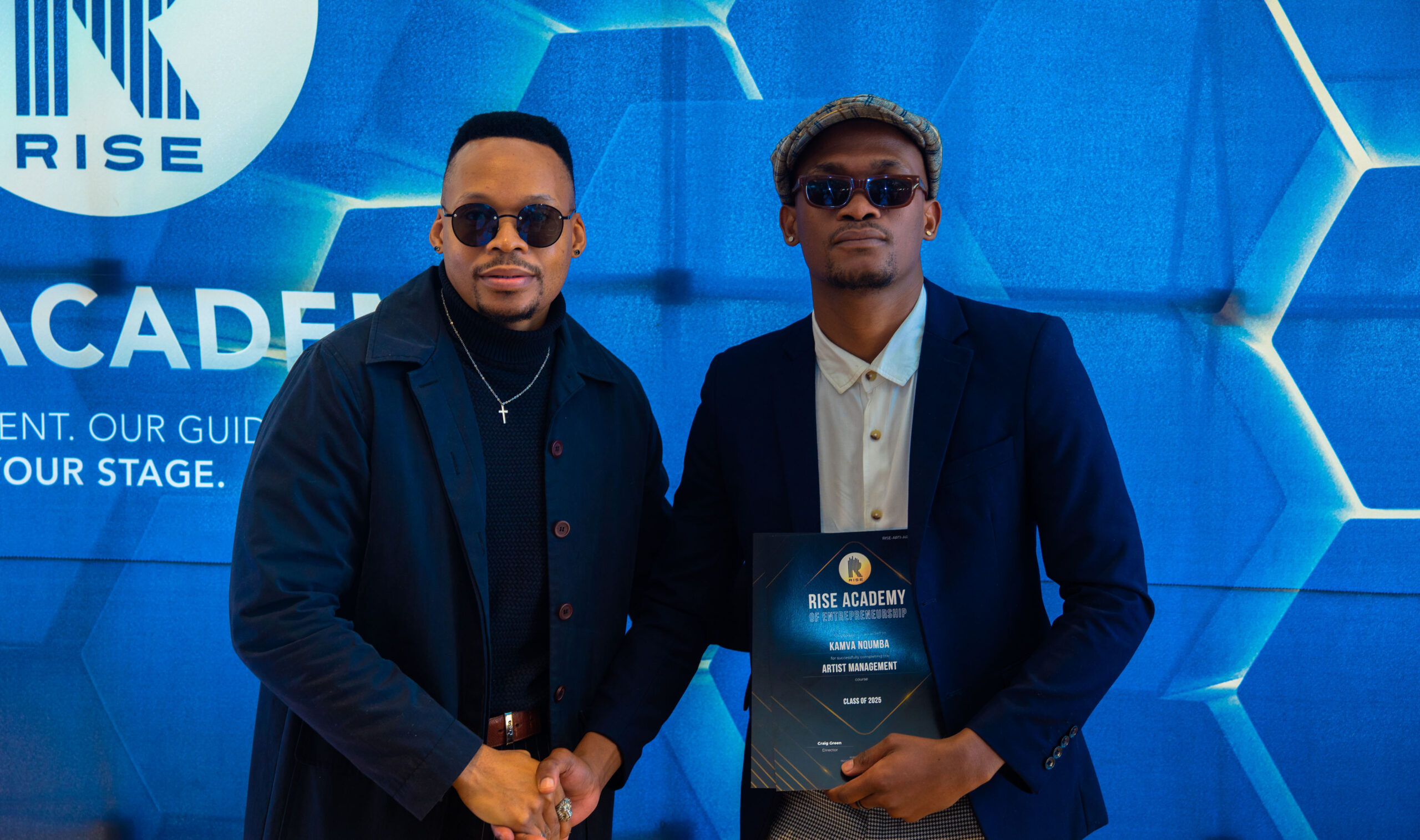 RISE Academy award presentation